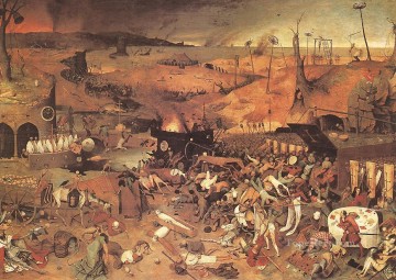 The Triumph Of Death Flemish Renaissance peasant Pieter Bruegel the Elder Oil Paintings
